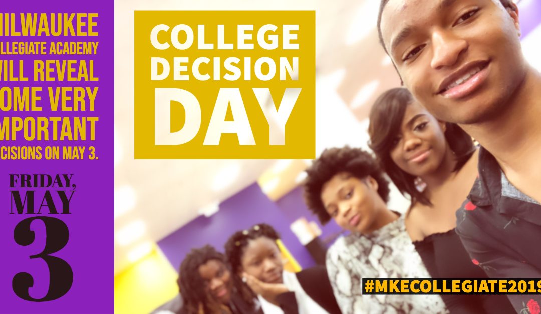 Decision Day on Friday, May 3